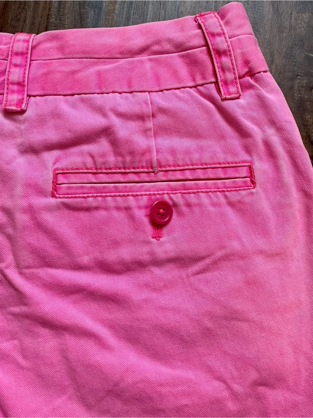 J.Crew Hot Pink Chino Shorts, Size 2